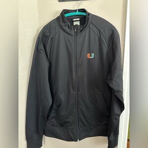 Men's Black Miami Varsity Jacket